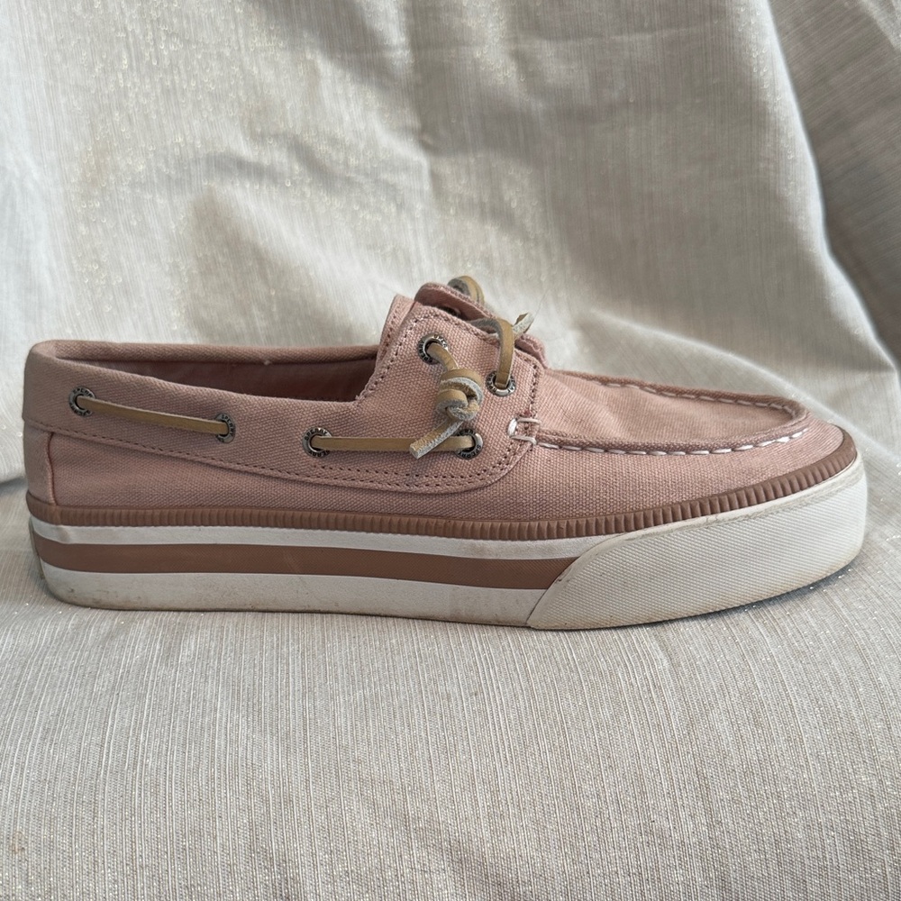 Women’s Sperry Seacycled Casual Boat Shoes - Pink sz 9